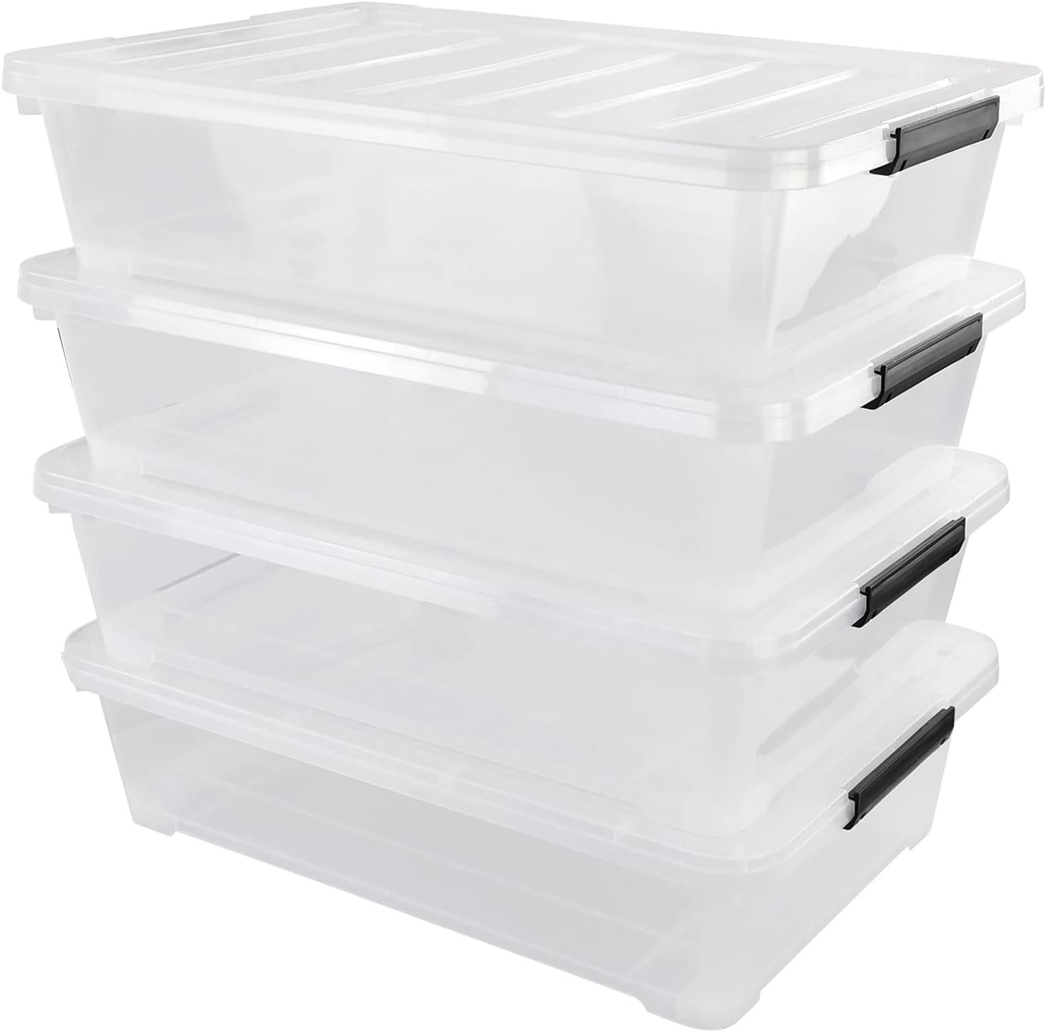 Plastic Underbed Storage Container Box review